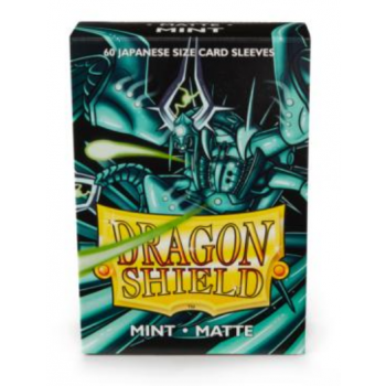 Dragon Shield Small Sleeves - Japanese Matte Mint (60 Sleeves)
