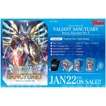 Cardfight!! Vanguard Special Series Valiant Sanctuary Special Expansion Set V