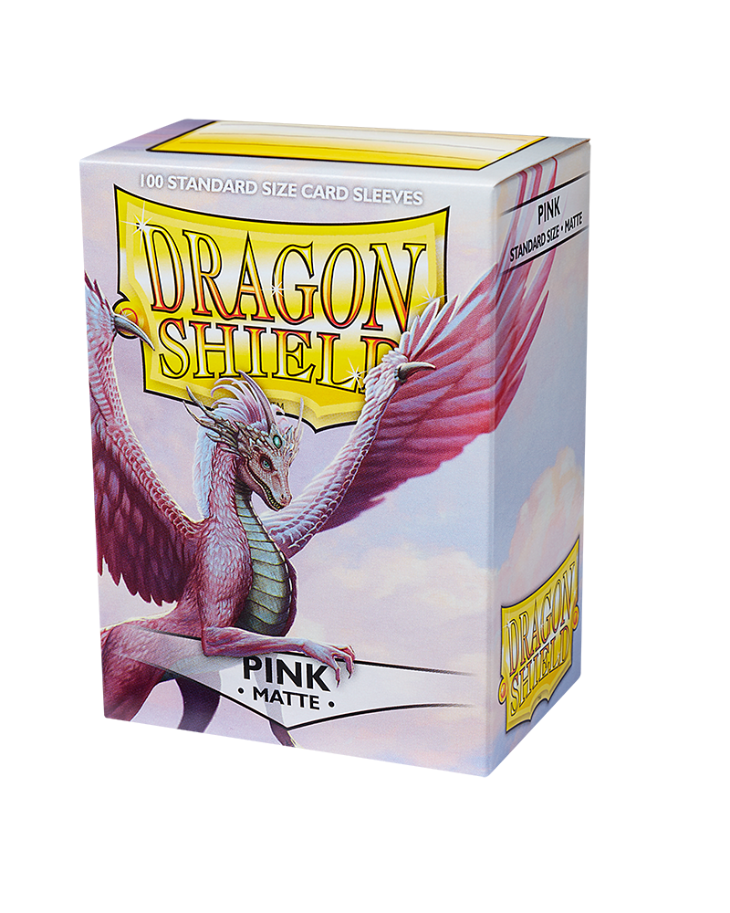 Fundas Dragon Shield Matte Pink Standard (100 fundas)