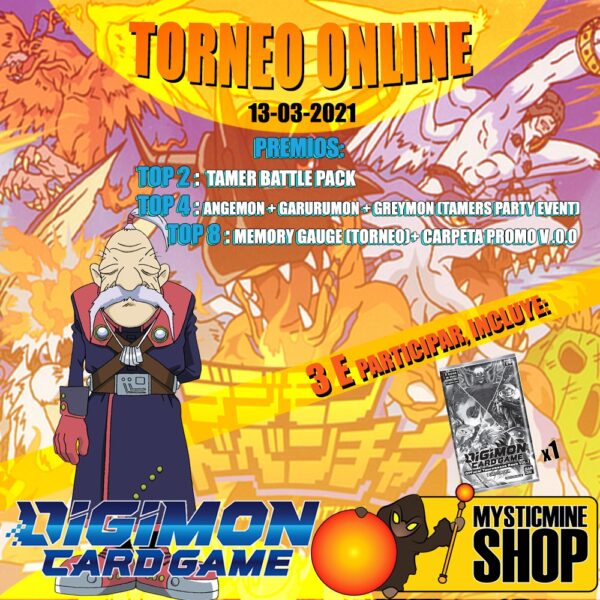 Torneo Online Digimones