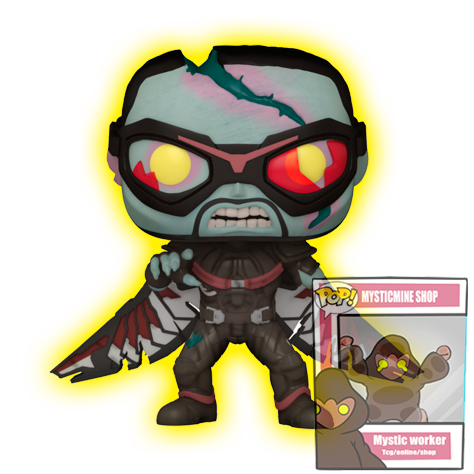 Funko Pop! MARVEL WHAT IF…? – ZOMBIE FALCON – Number 942