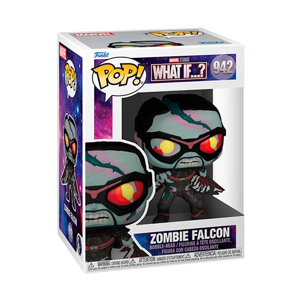 Funko Pop! MARVEL WHAT IF...? - ZOMBIE FALCON - Number 942