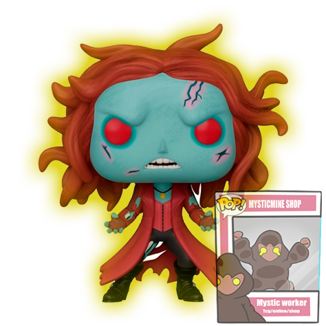 Funko Pop! MARVEL WHAT IF…? – ZOMBIE SCARLET WITCH – Number 943