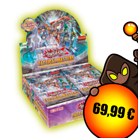 YGO- Tactical Masters - Special Booster Display (24 packs) INGLÉS