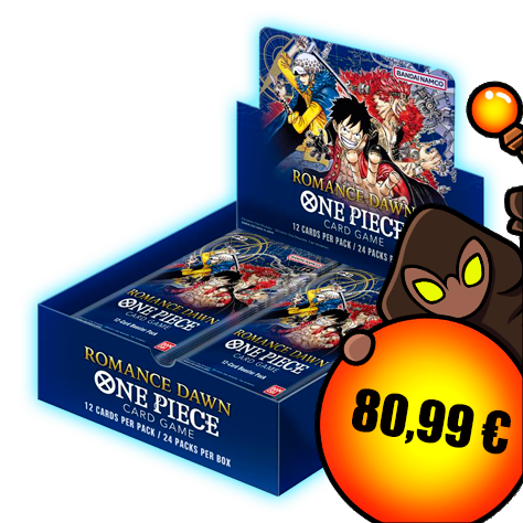 One Piece Card Game - Booster Box BT01 - ROMANCE DAWN - EN [RESERVA]