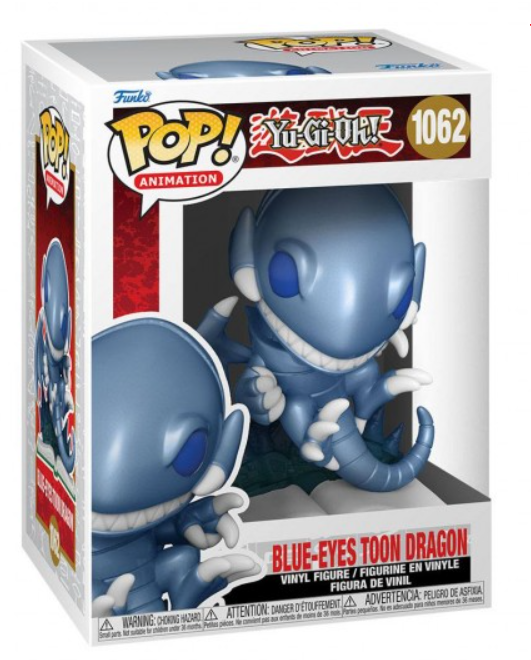 Funko Pop! Yu-Gi-Oh! - Blue-Eyes Toon Dragon - Number 1062