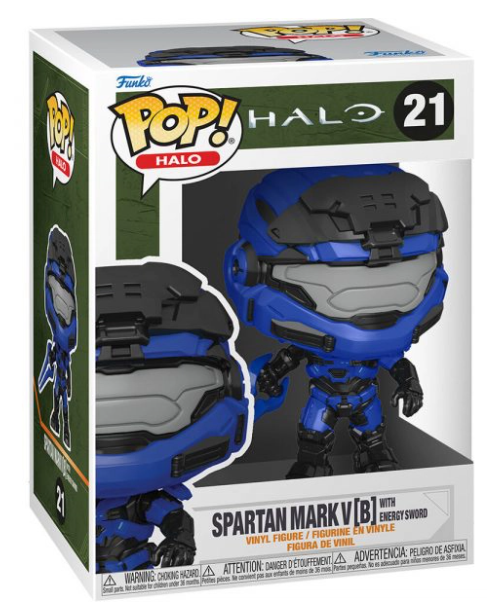 Funko Pop! Halo - Spartan Mark V [B] with energy sword - Number 21